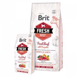 Hundefoder BRIT Fresh Growth & Joints Okse med Græskar